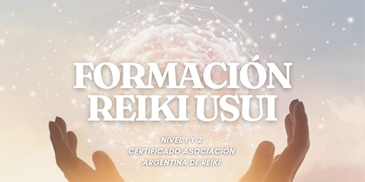 Imagem principal do evento FORMACIÓN REIKI USUI NIVEL 1 Y 2