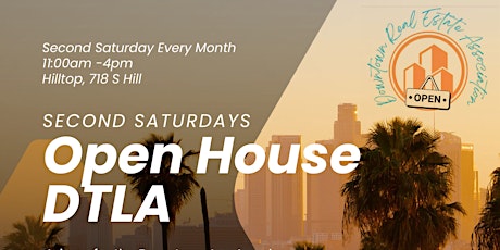 Open House DTLA  Walking Tour Second Saturday May 11th, 2024
