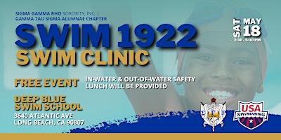 Imagen principal de Swim 1922: Free Swim Clinic