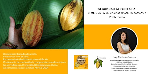 Imagen principal de Conferencia Seguridad Alimentaria y Cacao