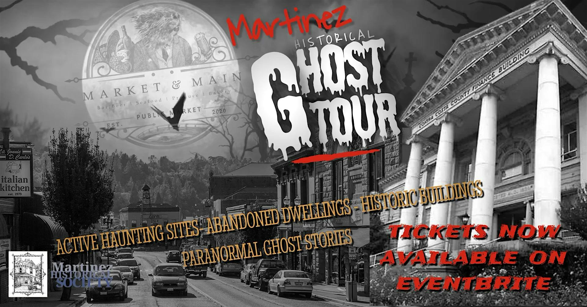 Historical Ghost Tour -  Oct 12th