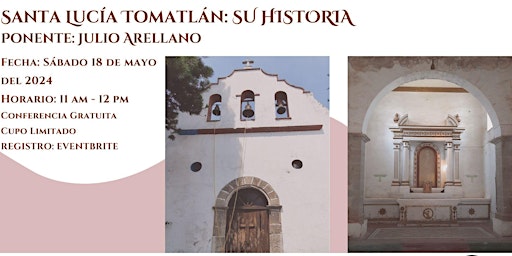 Hauptbild für SANTA LUCÍA TOMATLÁN: SU HISTORIA