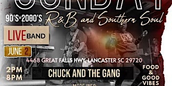 2 Wheel Sunday: CHUCK & THE GANG Live Band primary image