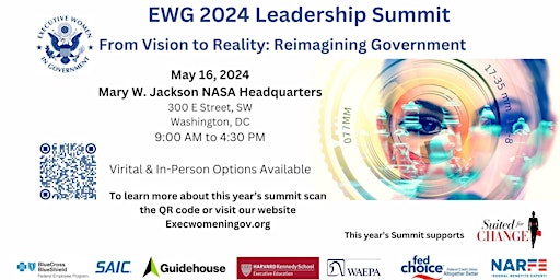 Hauptbild für EWG LEADERSHIP SUMMIT 2024: From Vision to Reality: Reimagining Government
