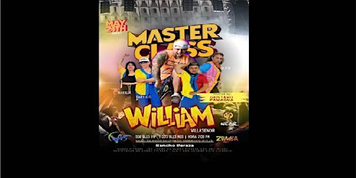 Zumba master class with William Villaseñor primary image