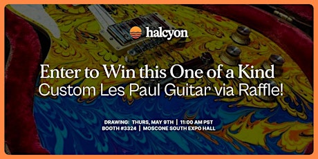Halcyon Custom Painted Les Paul Guitar Raffle @ RSA