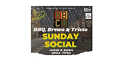 RDU NSUAA presents BBQ, Brews & Trivia Sunday Social