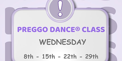 Imagem principal do evento Preggo Dance® Class!