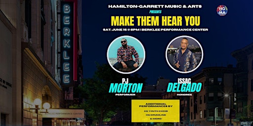 PJ Morton and Issac Delgado in Boston- One Night Only! primary image