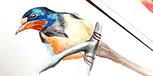 Image principale de Watercolor Painting Course - Curso de Pintura em Aquarela
