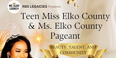 Imagen principal de 2024 Teen Miss and Ms. Elko County Pageant