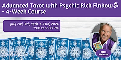 Advanced Tarot with Psychic Rick Finbow - 4-Week Course primary image
