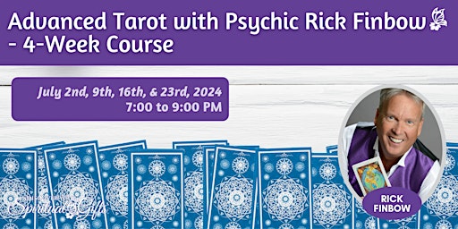 Advanced Tarot with Psychic Rick Finbow - 4-Week Course primary image