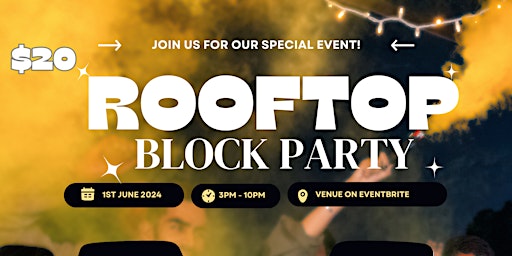 Imagem principal do evento ROOFTOP BLOCK PARTY