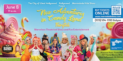 Imagem principal do evento New Adventures in Candy Land Fairytale