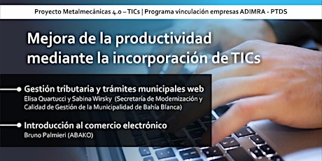 Imagen principal de Mejora de la Productividad Mediante la Incorporación de TICs