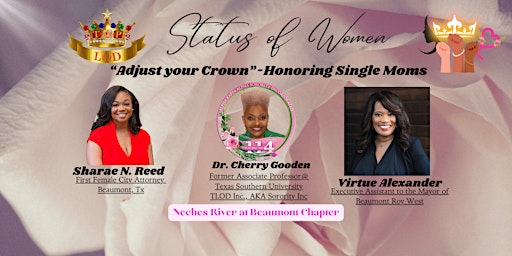 Imagen principal de Status of Women-"Adjust your Crown: Honoring Single Moms"