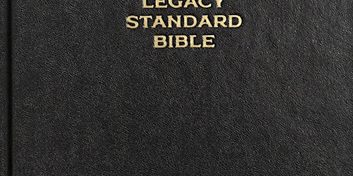 DOWNLOAD [Pdf]] Legacy Standard Bible, Single Column Text Only - Black Hard primary image