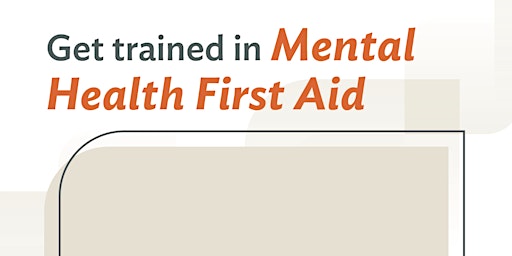 Primaire afbeelding van Blended Virtual – Adult Mental Health First Aid (MHFA)