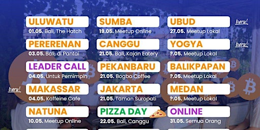 Hauptbild für Bitcoin Indonesia Community Meetup Ubud, Bali
