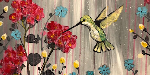 Imagem principal do evento Hummingbird Heartbeat - Paint and Sip by Classpop!™
