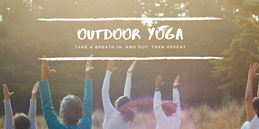 Outdoor yoga with mini sound bath primary image