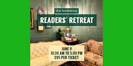 Imagem principal do evento The Bookshop Readers' Retreat