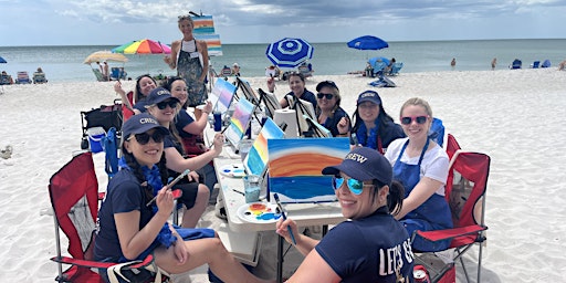Imagem principal do evento Sunset Beach Painting Class