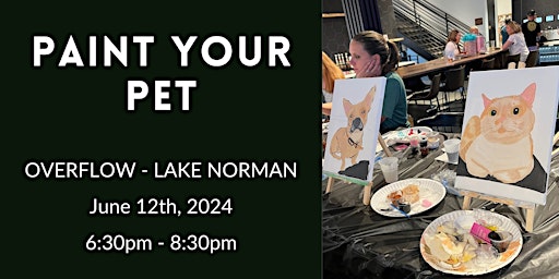 Imagem principal de Paint Your Pet @ Overflow - Lake Norman