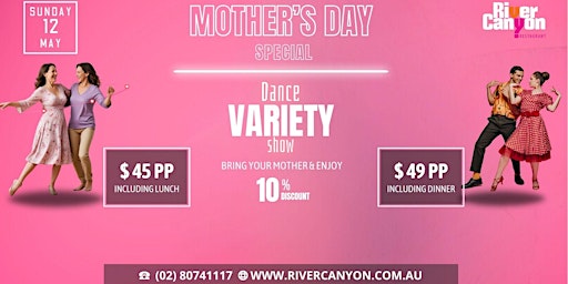 Image principale de Mother's Day Special (Buffet+Show)