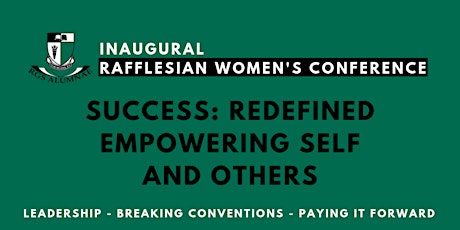 Imagem principal de Inaugural Rafflesian Women's Conference 2019