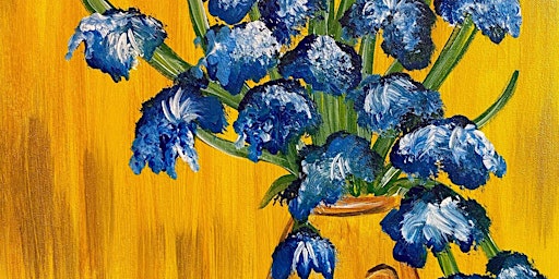 Vincent's Bouquet - Paint and Sip by Classpop!™ primary image