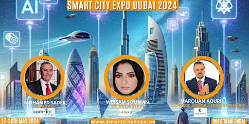 Hauptbild für Smart City Expo Dubai 27-28th May 2024