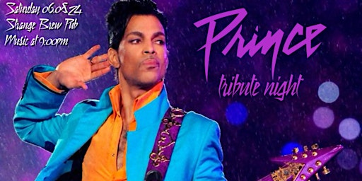 Imagem principal do evento Prince tribute night