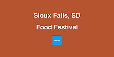 Food Festival - Sioux Falls