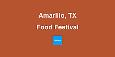 Imagem principal do evento Food Festival - Amarillo