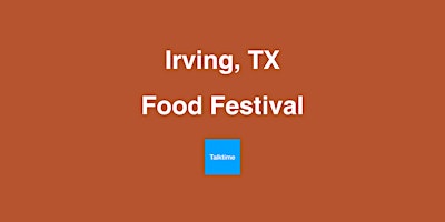 Imagen principal de Food Festival - Irving