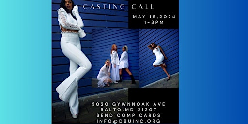 Casting Call: Volunteer Models for Gun Violence Awareness Fashion Show primary image