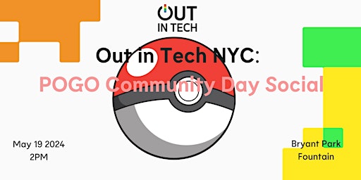 Imagem principal de Out in Tech NY: Pokemon Go Community Day Social