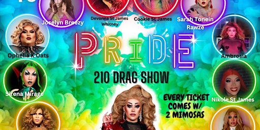 Imagem principal do evento Pride 210 Drag Show