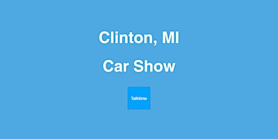 Car Show - Clinton  primärbild