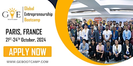 11th Global Entrepreneurship Bootcamp in Paris, France