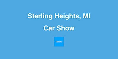 Car Show - Sterling Heights  primärbild