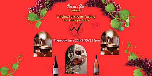 Immagine principale di Witches Falls Wine Tasting and Canapé Party 