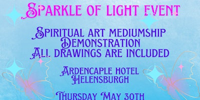 Imagem principal do evento Sparkle of Light Spirit Art Mediumship Demonstration