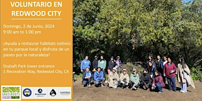 Imagen principal de Voluntario en Redwood City: Restauración del hábitat en Stulsaft Park