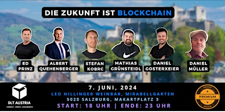 Imagem principal do evento Die Zukunft ist Blockchain