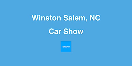 Car Show - Winston Salem