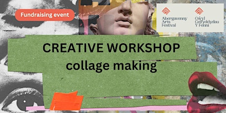 Creative collage workshop with sustainable materials