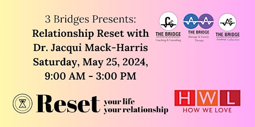 Image principale de Relationship Reset with Dr. Jacqui Mack-Harris, LMFT - Couple's  Edition